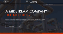 Desktop Screenshot of navitas-midstream.com
